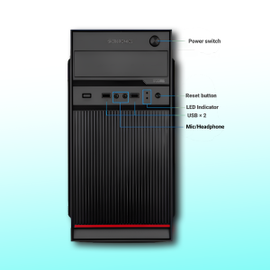 Desktop Intel Core i3-2100 | 8GB Ram DDR3 | 256GB SSD | Keyboard and Mouse | 19 Inch Monitor | Windows 11 with MS Office 2021
