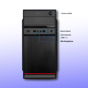 Desktop Intel Core i3-2100/8GB Ram DDR3/512GB SSD/Keyboard and Mouse/19 Inch Monitor/Windows 11 with MS Office 2021