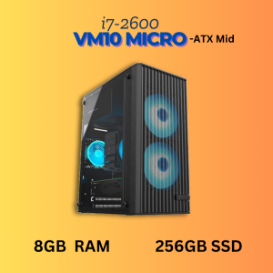 Desktop PC Intel Core i7-2600 | 8GB Ram | 256GB SSD | 19 inch Monitor | Windows 11