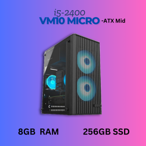 Desktop PC Intel Core i5-2400 | 8GB Ram | 256GB SSD | 19 inch Monitor | Windows 11