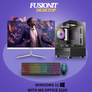 Fusionit Desktop PC Intel Core i5-2320 | 16GB DDR3 | 1TB GB SSD | Windows 11 with MS Office 2021