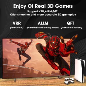 Fusionit 3.0 Meter High-Speed HDMI Cable - Hdmi Arc Enabled | 64 Gbps | 4K 120Hz | 1080P 240Hz