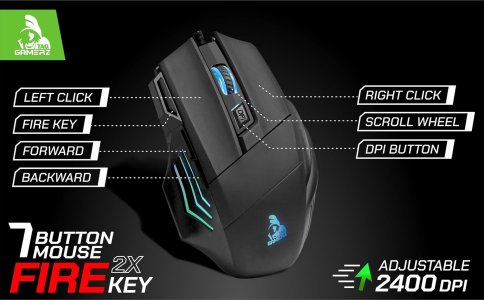 TAG GAMERZ Avenger 2.0 RGB Keyboard and Mouse Combo with Mobile Holder