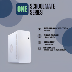 Fusionit White CPU Intel Core i5-6500 | 16GB DDR4 | 512GB Fusionit White CPU Intel Core i5-6500 | 16GB DDR4 | 512GB