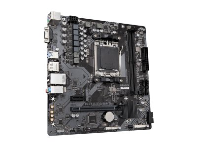 GIGABYTE A620M S2H (AM5/ LGA 1718/ AMD/ A620/ Micro ATX/ 5-Year Warranty/ DDR5/ Single M.2/ PCIe 4.0/ USB 3.2 Gen1/ Realtek 1GbE LAN/Q-Flash Plus/PCIe EZ-Latch/Motherboard)