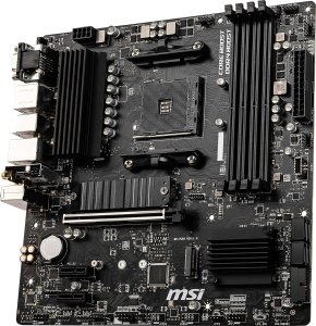 MSI B550M Pro-Vdh WiFi Ddr4, M.2, USB 3.2 Gen 1, Front Type-C, Wi-Fi, Hdmi, Micro ATX Gaming Motherboard AMD Ryzen 5000 Series Desktop Processors