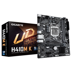 GIGABYTE H410M K (rev. 2.1) Micro-ATX Motherboard – Reliable Performance for Intel 10th & 11th Gen CPUs