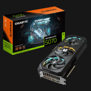 GIGABYTE GeForce RTX 5070 Gaming OC 12G Graphics Card, 12GB 192-bit GDDR7, PCIe 5.0, WINDFORCE Cooling System, GV-N507TGAMING OC-12GD Video Card