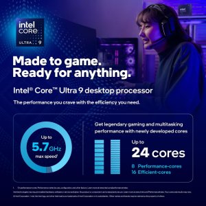 Intel® Core™ Ultra 9 Processor 285K (36M Cache- up to 5.70 GHz)