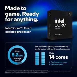 Intel® Core™ Ultra 5 Processor 245K (24M Cache- up to 5.20 GHz)