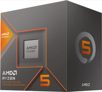 AMD Ryzen 5 8500G 3.5 GHz Upto 5 GHz AM5 Socket 6 Cores 12 Threads 6 MB L2 16 MB L3 Desktop Processor  (Silver)
