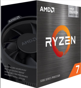 AMD Ryzen 7 5700G 3.8 GHz Upto 4.6 GHz AM4 Socket 8 Cores 16 Threads 4 kB L2 16 kB L3 Desktop Processor  (Grey)