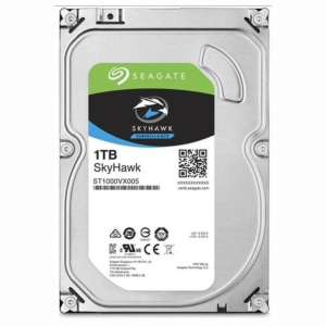 Seagate SKYHAWK 1 TB Surveillance Systems, All in One PC's, Network Attached Storage, Desktop Silver SATA Internal Hard Disk Drive (HDD) (1 TB Surveillance Systems Internal Hard Disk Drive (ST1000VX005))  (Interface: SATA, Form Factor: 3.5 inch)