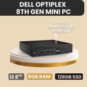 Fusionit Desktop PC Intel Core i3 8th Gen | 8GB Ram | 500 HDD | 128 SSD | 19 inch Monitor | Windows 11 with MSO 2021