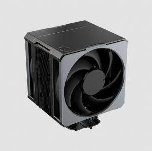 Cooler Master Hyper 612 APEX CPU Air Cooler, Dual Mobius 120 PWM Fan, Superconductive Composite 6 Copper Heat Pipes, 159mm Tall, Sleek Top Cover, AMD Ryzen AM5|AM4, Intel LGA 1851|1700 Brackets