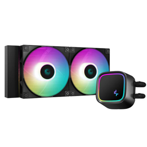 Deepcool LE520 240mm ARGB AIO / CPU Liquid Cooler  (Black)