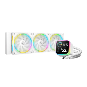 Deepcool LQ360 AIO Digital Display 360 mm Liquid Cooler – White