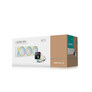 Deepcool LQ360 AIO Digital Display 360 mm Liquid Cooler – White