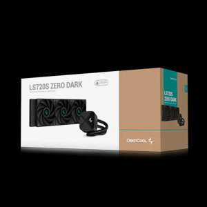 Deepcool LS720S Zero Dark 360mm Liquid CPU Cooler - Black