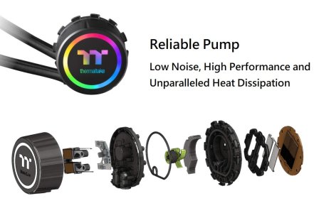 Thermaltake Floe DX 280mm, Dual Ring LED, 16.8 Million Color Software Enabled (TT RGB Plus/Alexa/Razer Chroma), AMD (AM5/AM4)/Intel (LGA 2066/1200), AIO CPU Liquid Cooler CL-W257-PL14SW-B