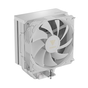 Gamdias Boreas E2410 WH CPU Cooler 120mm White Fan | Support AMD & Intel CPU Socket AM5, AM4 / LGA 1700, 1200, 1151, 1150/ PWM Case Fans/72.94CFM Air Flow/ 4 Heat Pipes
