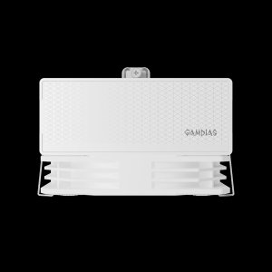 Gamdias Boreas E2410 WH CPU Cooler 120mm White Fan | Support AMD & Intel CPU Socket AM5, AM4 / LGA 1700, 1200, 1151, 1150/ PWM Case Fans/72.94CFM Air Flow/ 4 Heat Pipes