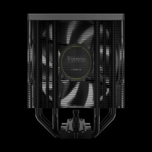 Gamdias Boreas E2-410 CPU Cooler 120mm Fan | Support AMD & Intel CPU Socket AM5, AM4 / LGA 1700, 1200, 1151, 1150/ PWM Case Fans/72.94CFM Air Flow/ 4 Heat Pipes -Black