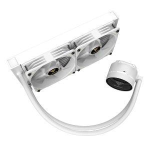 GAMDIAS CHIONE M3-240W ARGB LIQUID COOLER with 30 Unique Lighting Effects and 120mm Fans