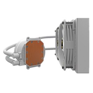 GAMDIAS CHIONE M3-240W ARGB LIQUID COOLER with 30 Unique Lighting Effects and 120mm Fans