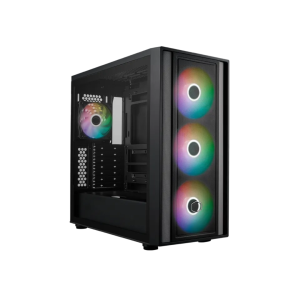 Cooler Master Alloy Steel Mb600 Computer Case-Black|Back Connected Motherboard Support|420Mm Radiator Support|3X 140Mm&1 X 120Mm Argb Fans|Type C Connector|Argb Fan Hub|Can Fit RTX 4090 Gpu