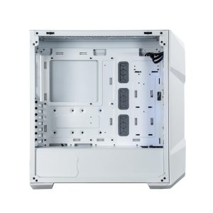 Cooler Master TD500 Mesh V2 Computer Case - White | ARGB & PWM Hub Included | Type C Connector | Top Removable | 3 x 120mm ARGB Fans | 360mm Radiator Support | Gaming Case