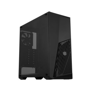 Cooler Master Glass K501L RGB Computer Case - 360Mm Radiator Support | 2 X 120Mm Fans Pre-Installed | Support Up to Eatx Motherboard, Black