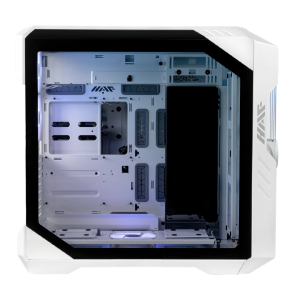 Cooler Master HAF 700 EVO E-ATX High Airflow PC Case with IRIS Customizable LCD, Breathable Tempered Glass Front Panel, 200mm SickleFlow ARGB Fans, USB 3.2 Gen 2 Type-C, and ARGB Gen2 Support