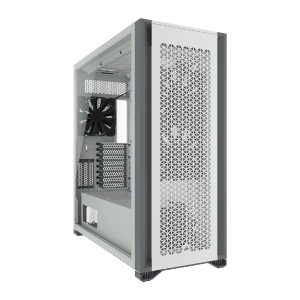 Corsair 7000D Airflow Full-Tower Alloy Steel ATX Computer Case/Gaming Cabinet - White - CC-9011219-WW