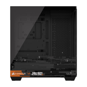 CORSAIR 3500X Tempered Glass Mid-Tower PC Case Call of Duty Black OPS 6 Edition – Reverse Connection Motherboard Compatible – Fits up to 10x 120mm Fans – Up to 2X 360mm Radiators