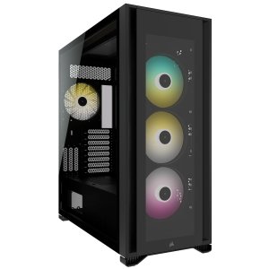 Corsair iCUE 7000X RGB Tempered Glass Full-Tower ATX Computer Case/Gaming Cabinet - Black - CC-9011226-WW