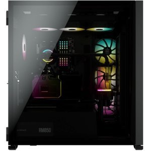Corsair iCUE 7000X RGB Tempered Glass Full-Tower ATX Computer Case/Gaming Cabinet - Black - CC-9011226-WW