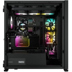 Corsair iCUE 7000X RGB Tempered Glass Full-Tower ATX Computer Case/Gaming Cabinet - Black - CC-9011226-WW