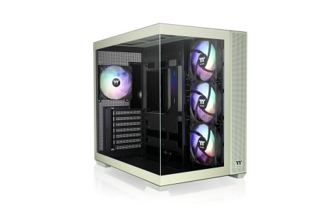 Thermaltake View 380 TG ARGB Matcha Green/Matcha Green/Win/SPCC/Tempered Glass*2/120mm ARGB Lite Fan*4/Brown Box