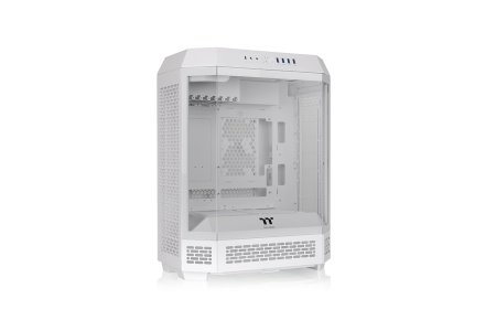 Thermaltake The Tower 600 Snow/White/Win/SPCC/Tempered Glass*3/CT140 White Fan*2/Color Box/with Screen Metal Panel