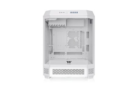 Thermaltake The Tower 600 Snow/White/Win/SPCC/Tempered Glass*3/CT140 White Fan*2/Color Box/with Screen Metal Panel