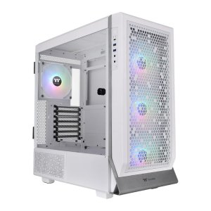 Thermaltake Ceres 500 TG ARGB/White/Win/SPCC/Tempered Glass*1/C140 ARGB Lite Fan*4/Brown Box