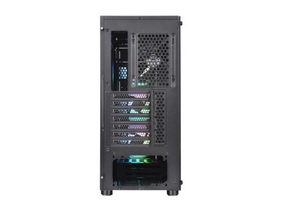 Thermaltake V250 TG ARGB Air Mid Tower ATX Chassis with High Airflow Black - CA-1Q5-00M1WN-03
