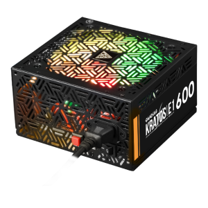 GAMDIAS KRATOS E1-600 600W 80 Plus RGB Power Supply Unit