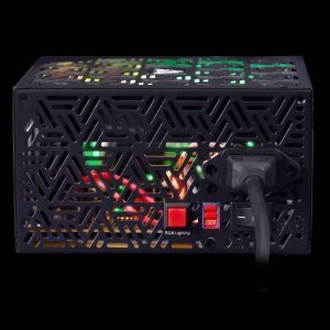 GAMDIAS KRATOS E1-600 600W 80 Plus RGB Power Supply Unit