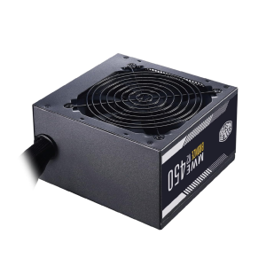 Cooler Master MWE 450 Bronze V2 Power Supply - Non-Modular | 80 Plus Bronze Certified | 120mm HDB Fan | DC-to-DC Circuit Design | ATX 2.52 Version | 450 Watt