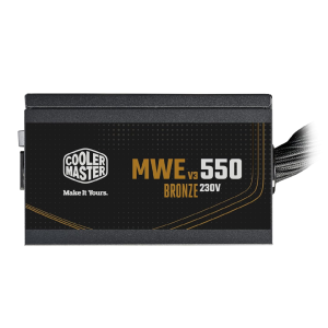 Cooler Master MWE 550 V3 Bronze ATX 3.1 Power Supply - Non Modular | 80 Plus Bronze Certified | Quite HDB Fan | DC-to-DC Circuit Design | ATX 3.1 Version | Ready for 50 Series | 550 Watt