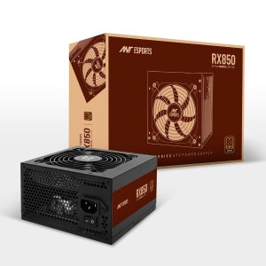 Ant Esports RX850 850 Watt 80 Plus Bronze Certified Power Supply/PSU for PC with Smooth & Silent 120mm Fan