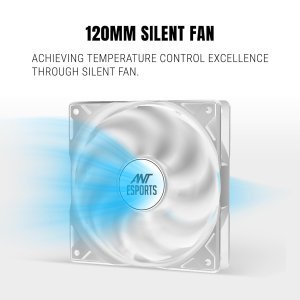 Ant Esports RX550 550 Watt 80 Plus Bronze Certified Power Supply/PSU for PC with Smooth & Silent 120mm Fan - White