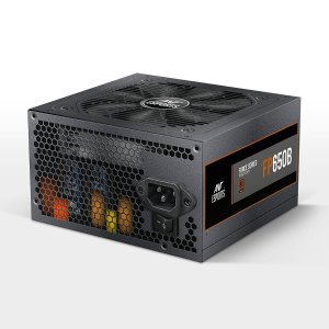 Ant Esports FP650B 80 Plus Bronze Certified Non Modular Gaming Power Supply/PSU with Active PFC, Flat Black Cables and Silent Fan